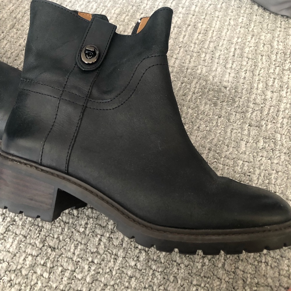 Coach Ankle Boots with Lug Sole